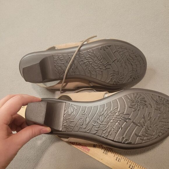 Abeo Bio System Brow Sandals Mid heels Shoes Size 9 - Picture 3 of 5